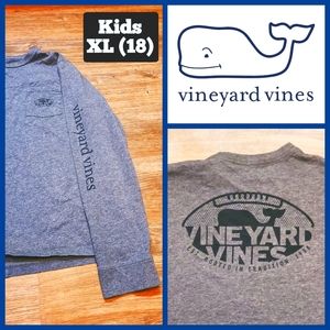 🐳 Vinyard Vines Big Kid Long Sleeve Shirt